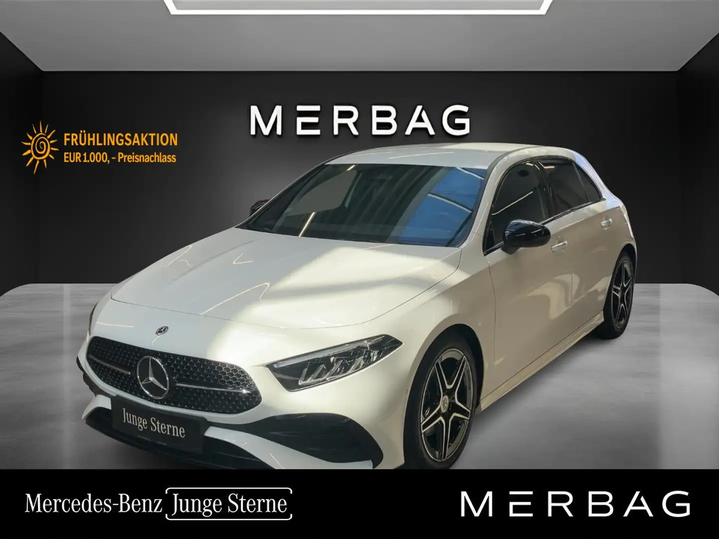Mercedes-Benz A 180 d Österreich-Edition AMG Line Facelift Weiß - 1