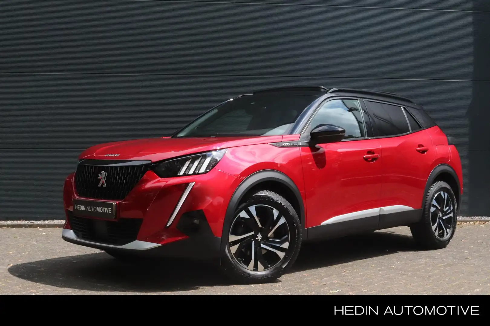 Peugeot 2008 1.2 PureTech GT-Line | elektrisch glazen panorama- Rood - 1