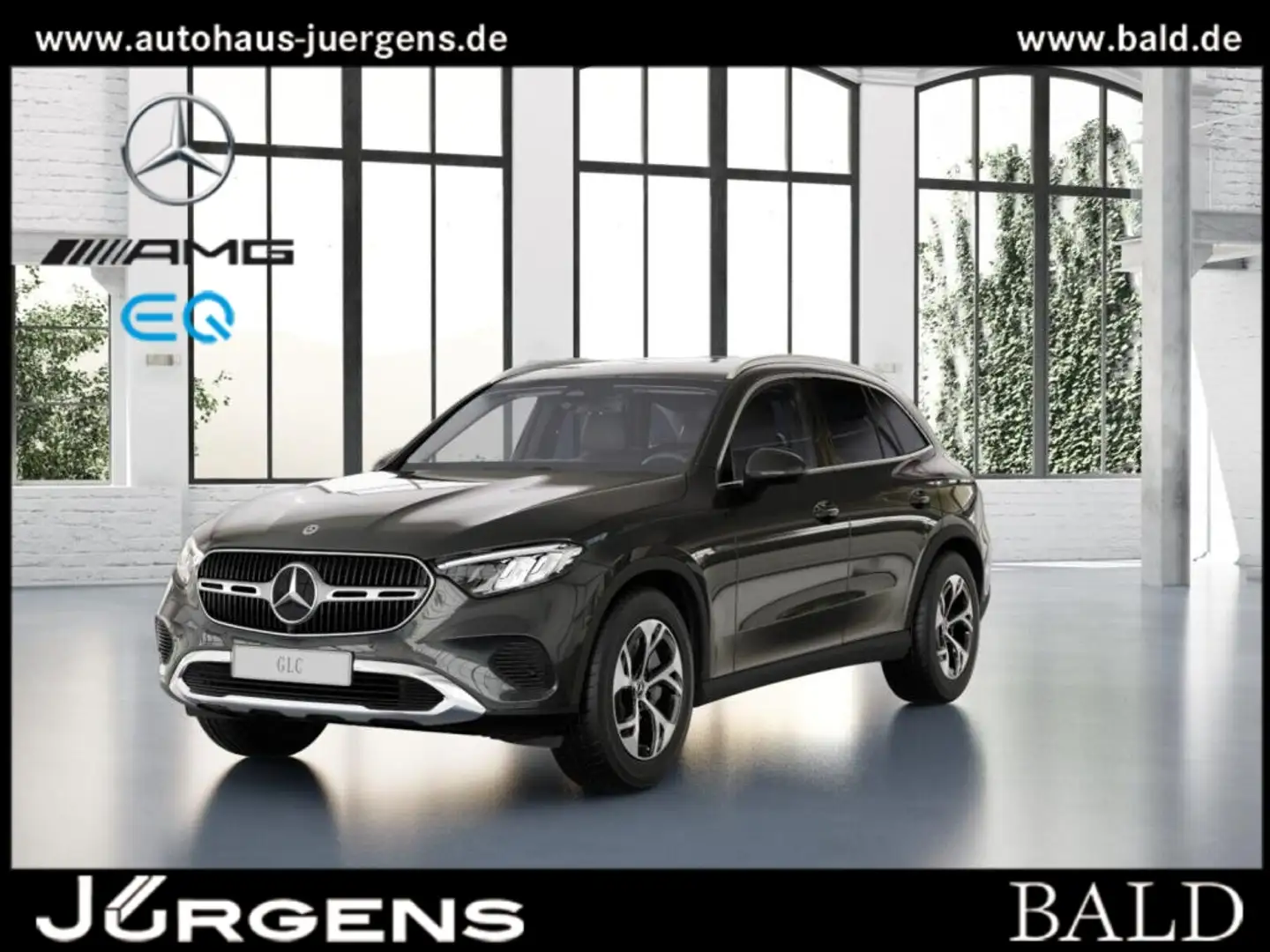 Mercedes-Benz GLC 300 e 4M Avantgarde/AHK/LED/Cam/Memo/Totw/18 Grau - 1