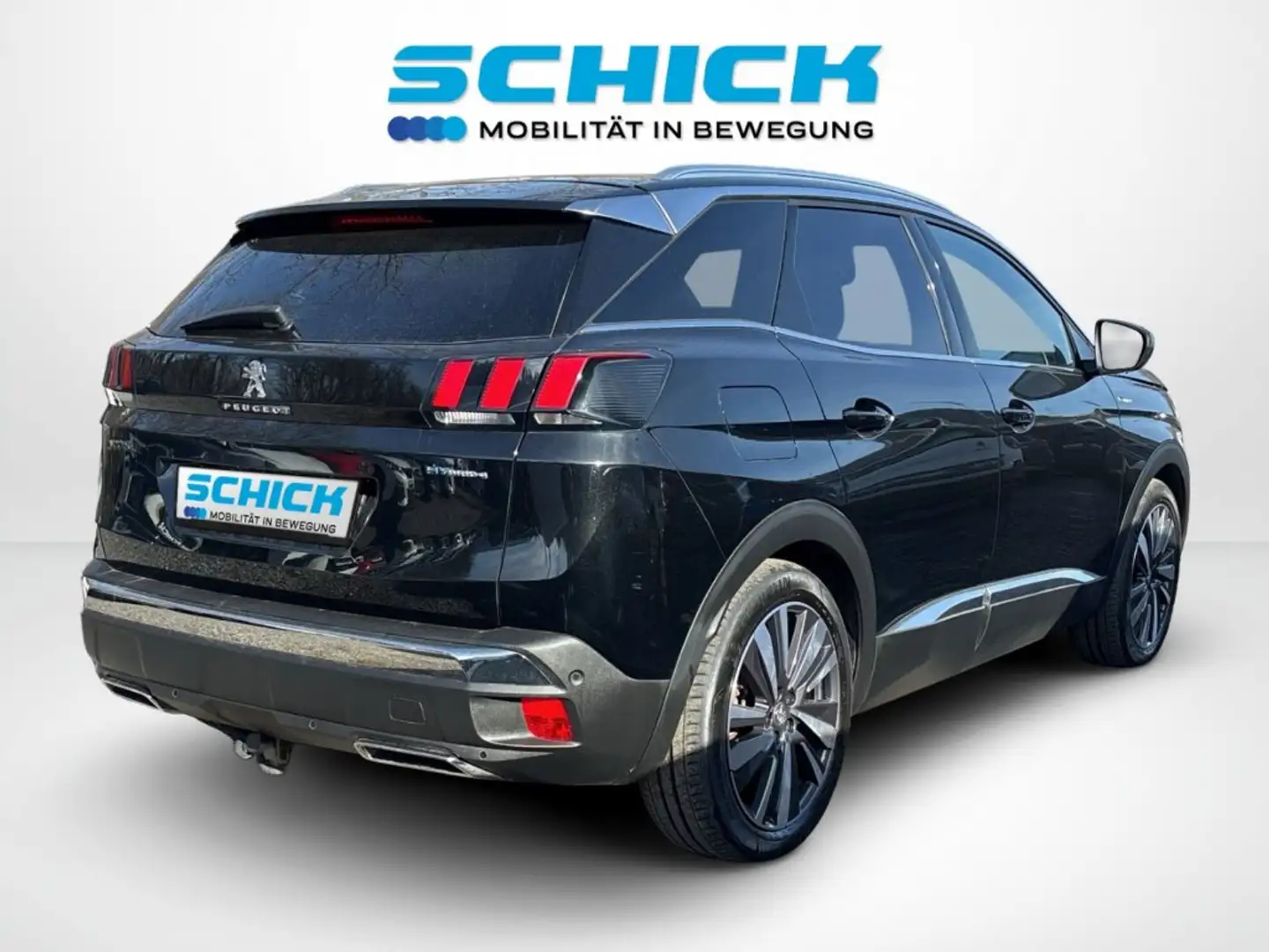Peugeot 3008 Hybrid4 300PHEV Schwarz - 2