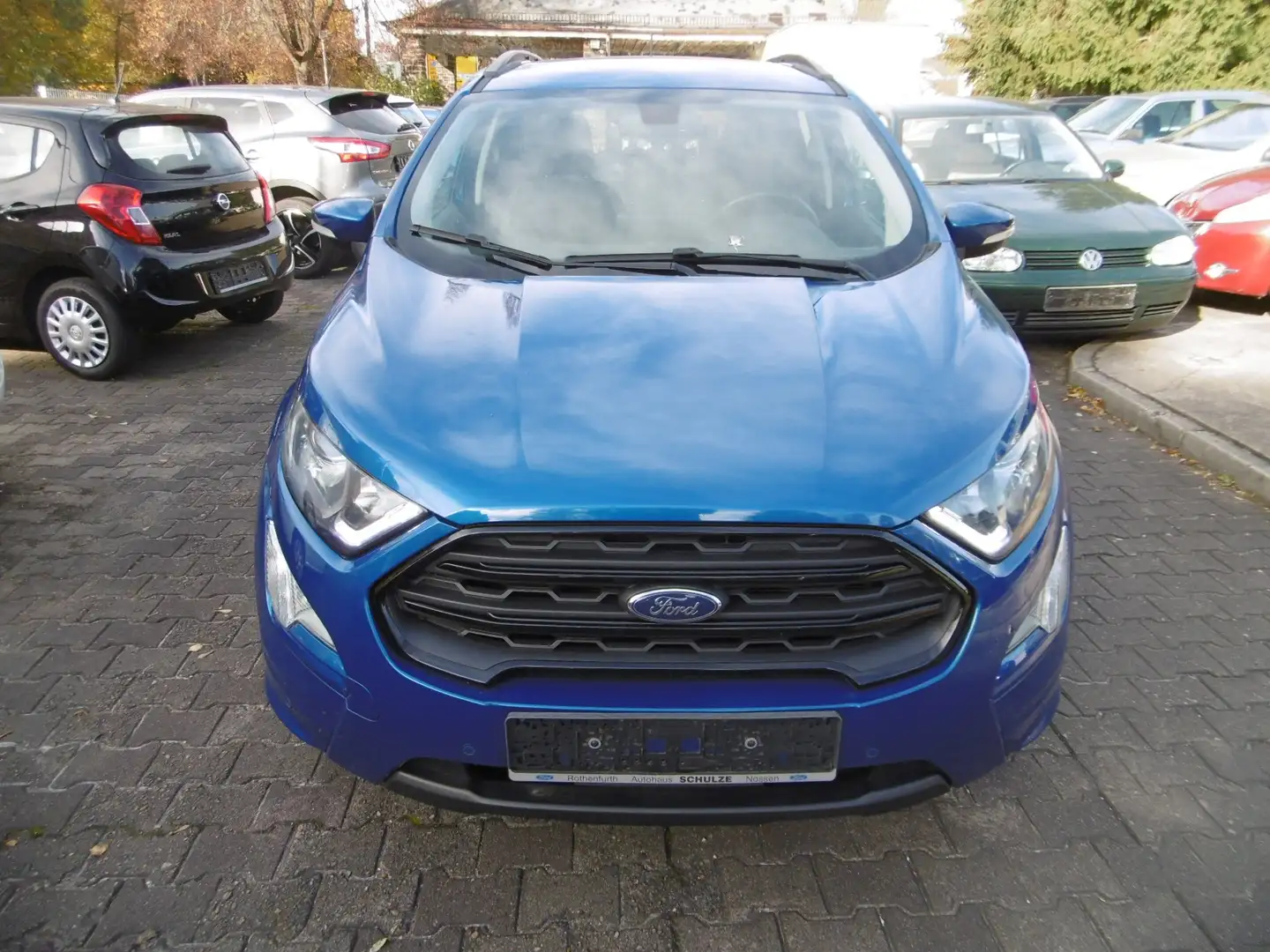 Ford EcoSport ST-Line Leder Navi Kamera Schiebedach Xenon Blau - 2