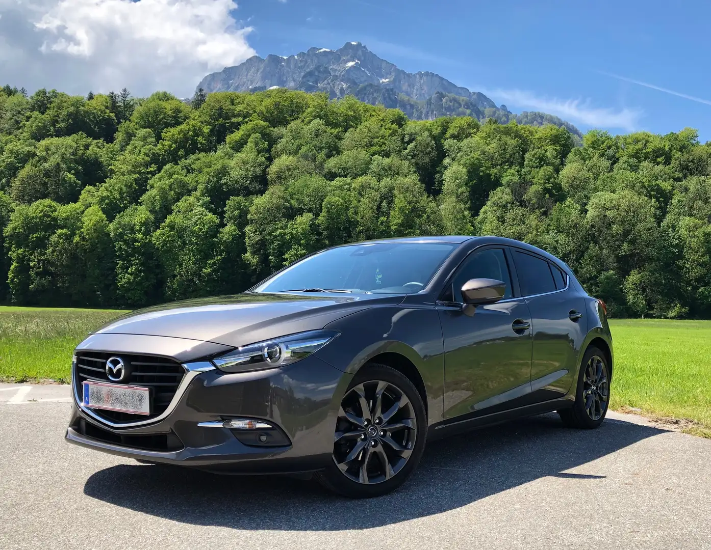 Mazda 3 Sport G120 Attraction / Carplay / 8-fach ALU / TOP Grau - 1