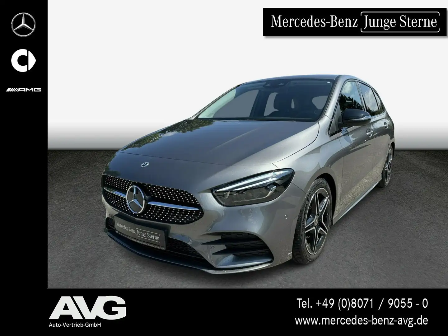 Mercedes-Benz B 200 B 200 AMG-Line RFK Multibeam LED MBUX Easy-Pack Gris - 1