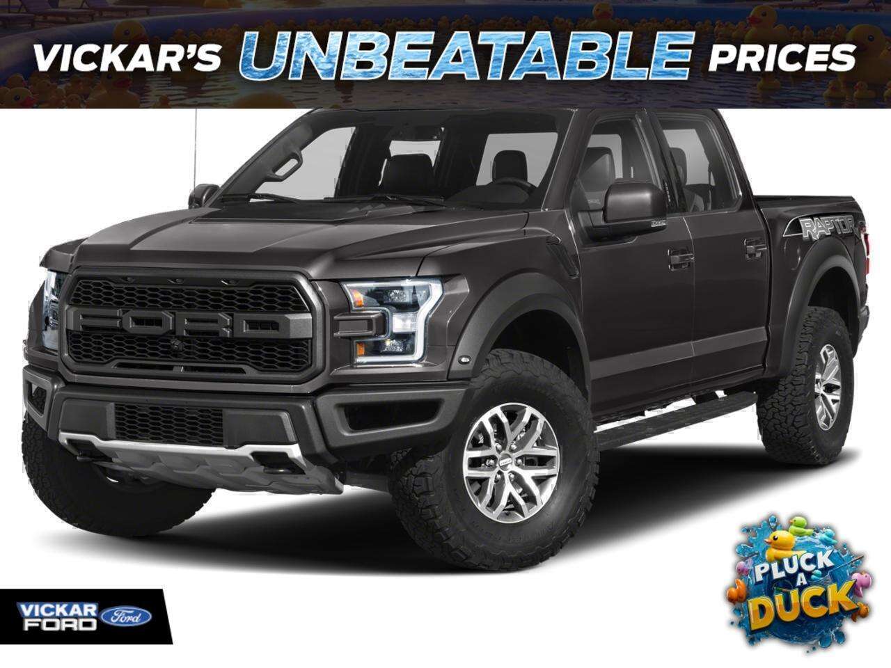 Gray 2018 Ford F-150 Pickup Truck Four-Wheel Drive Automatic