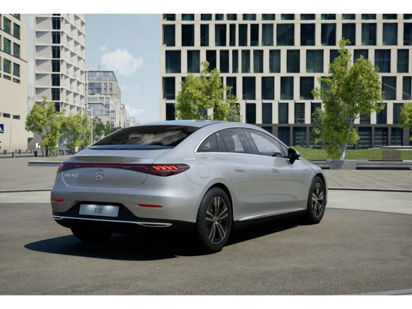 Mercedes-Benz EQE 300 ElectricArt/LED/Cam/Memo/Totw/Ambiente Argent - 2