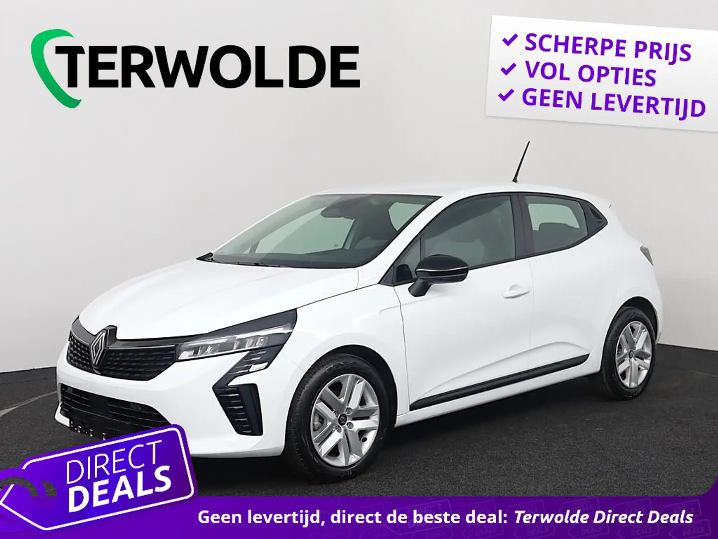 Renault Clio 1.0 TCe 90 GPF evolution | €2.740 Korting! | Achte Wit - 1
