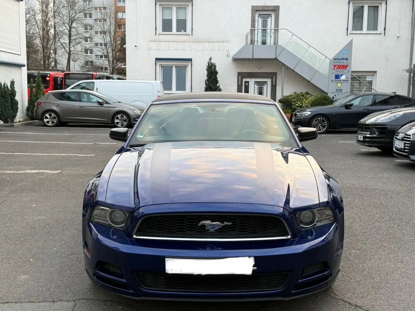 Ford Mustang Cabrio 3.7 Xenon Alu Bleu - 2