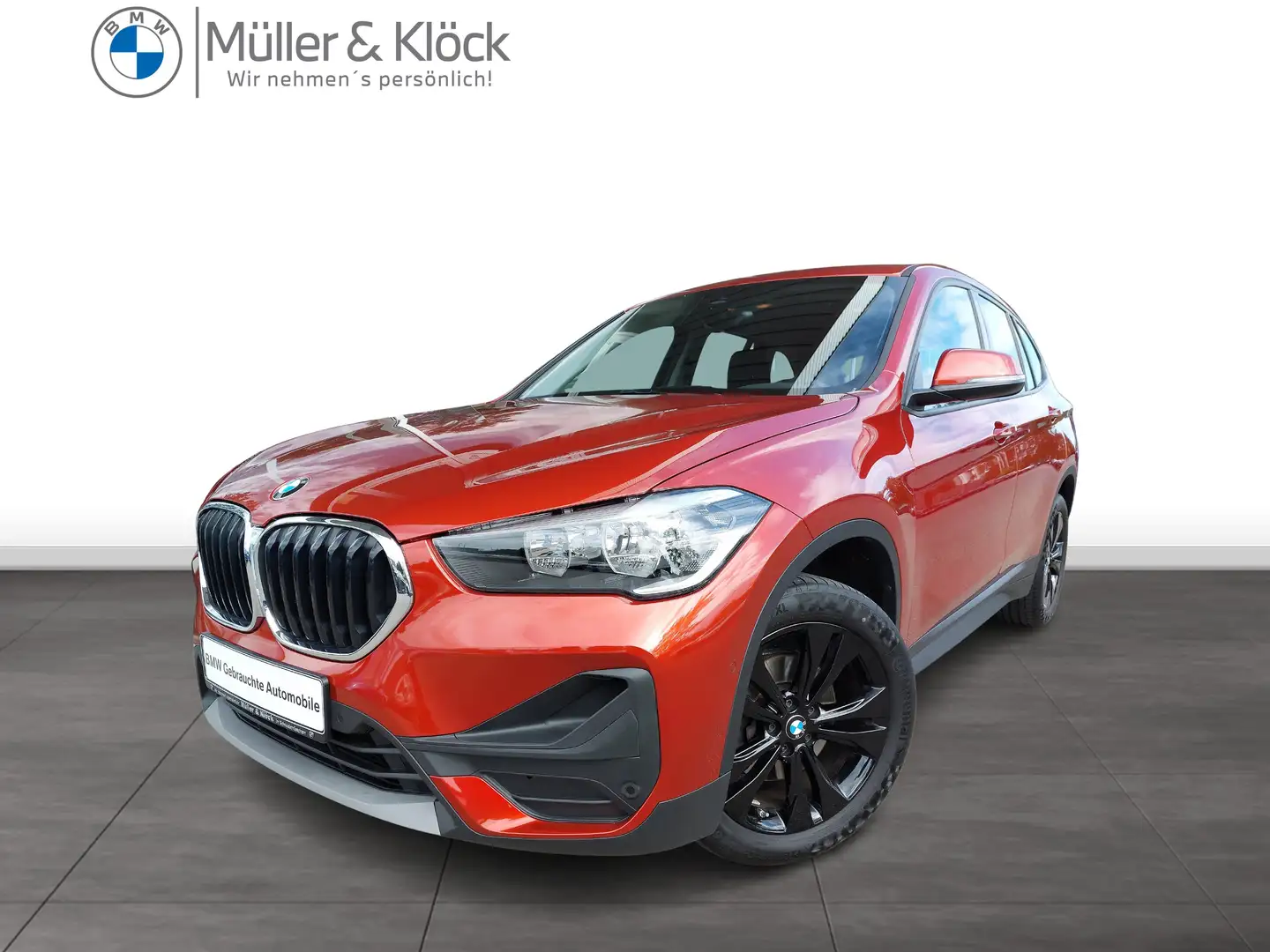 BMW X1 sDrive18i Advantage Head-Up HiFi DAB RFK Shz Orange - 1