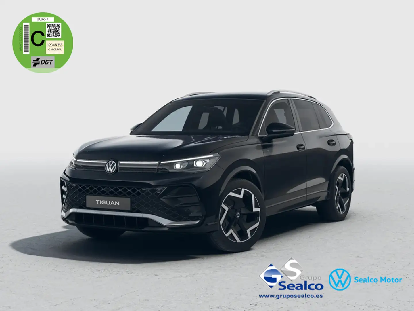 Volkswagen Tiguan 2.0TDI DSG R-Line 110kW Negro - 1