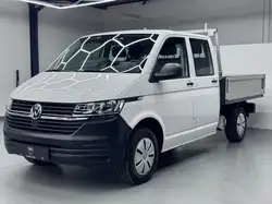 Volkswagen T6 Transporter T6 Doka lang 1HD MWST|VW SCH|AHK|6SITZ|FAHRTENS