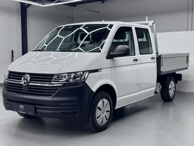 Volkswagen T6 Transporter T6 Doka lang 1HD MWST|VW SCH|AHK|6SITZ|FAHRTENS