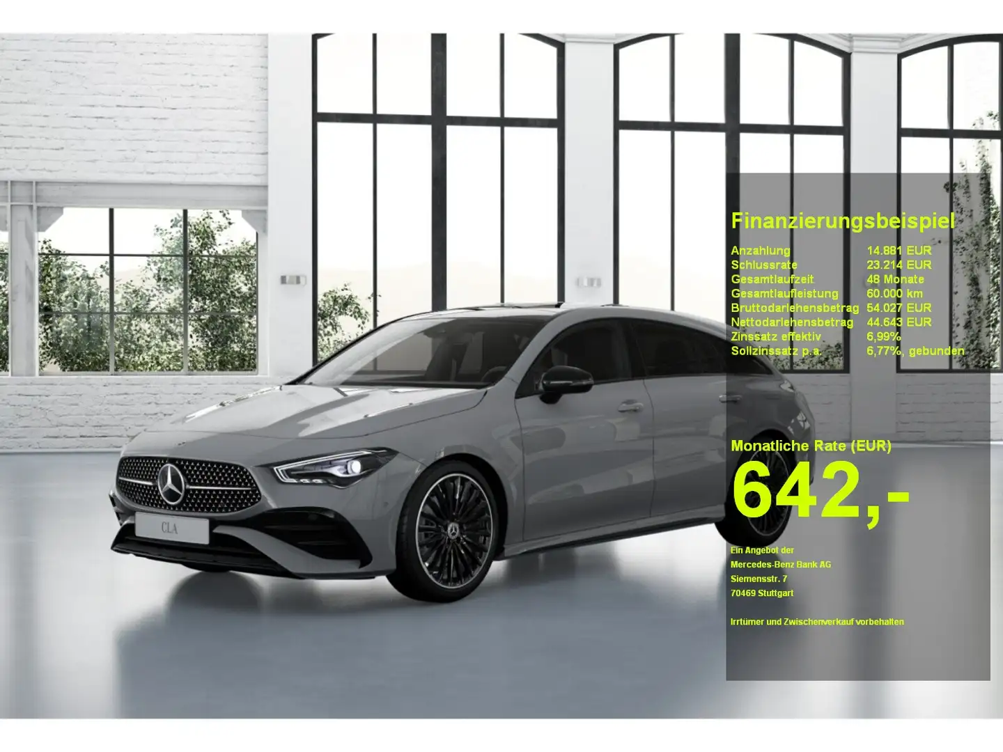 Mercedes-Benz CLA 220 d Shooting Brake #AMG #PANO #MEMORY Grau - 1
