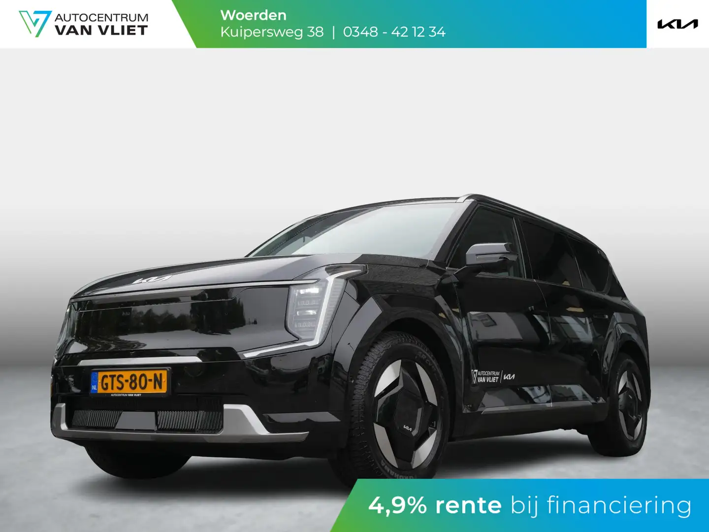 Kia EV9 Plus AWD 99.8 kWh | Allseason banden | Clima | Nav Negro - 1