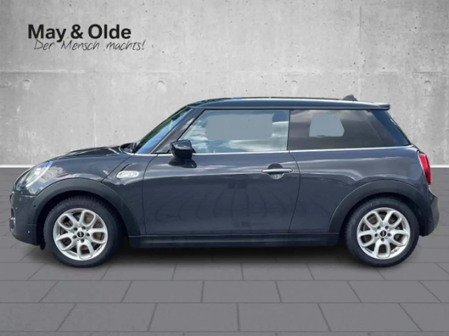 MINI Cooper S Aut T-Leder LED Navi SHZ PDC Klimaaut Grau - 2