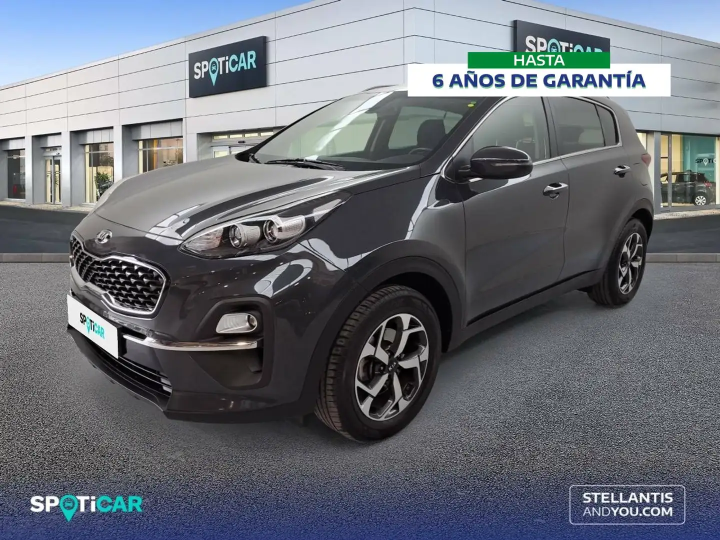 Kia Sportage 1.6 MHEV  100kW (136CV) 4x2 Drive Gris - 1