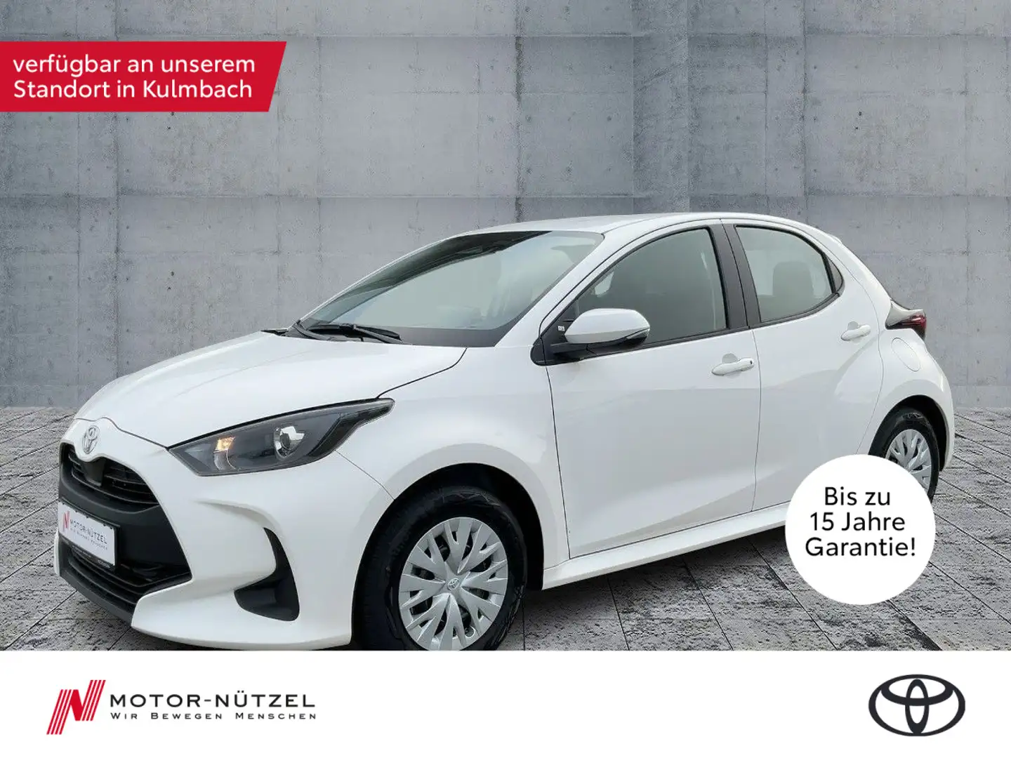 Toyota Yaris 1.5 Hyb. Business Edition Blanc - 1