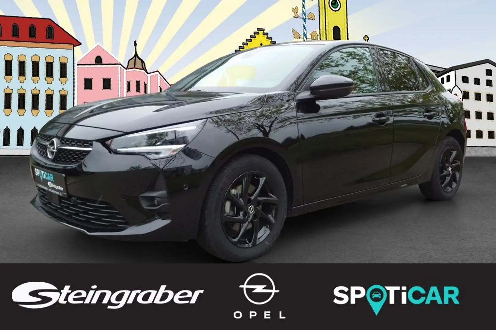 Opel Corsa 1.2 Direct Injection Turbo Start/Stop GS (F) Schwarz - 1