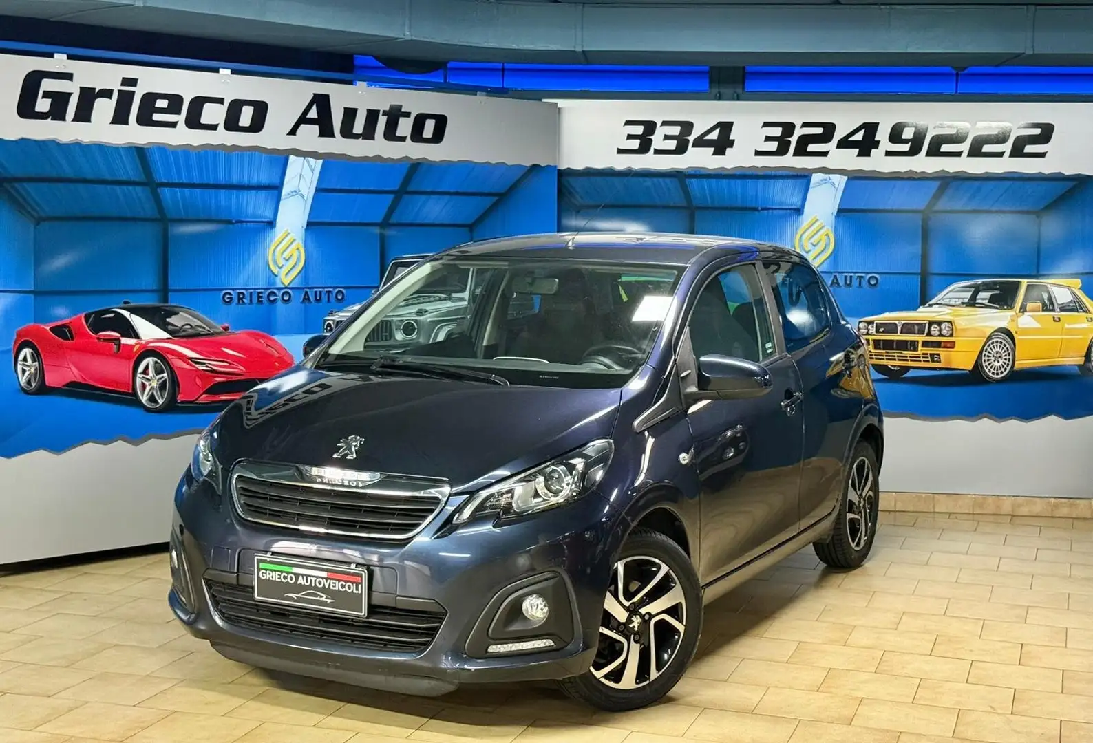 Peugeot 108 108 5p 1.0 ALLURE TOP Blu/Azzurro - 1