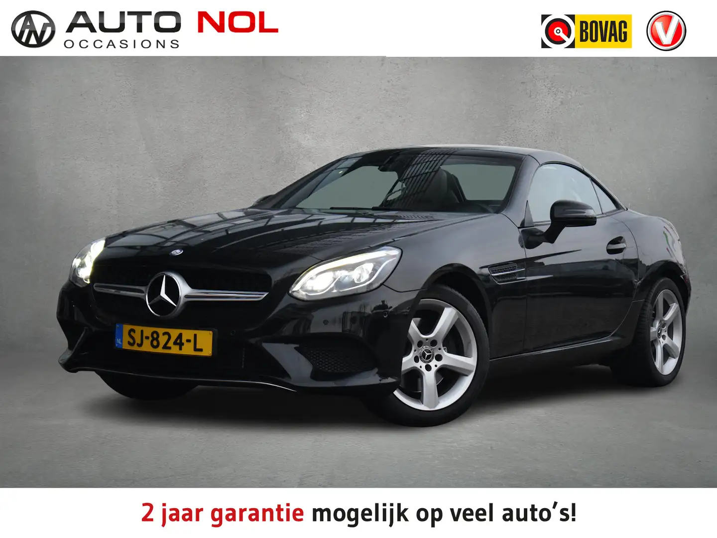 Mercedes-Benz SLC 200 RedArt Edition | Leer | Sportstoelen | Nek- en Sto Zwart - 1