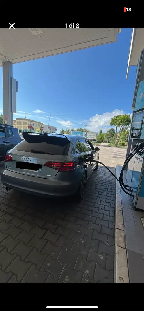 Audi A3 A3 Sportback 1.6 TDI 110 Advanced S tronic 7 Gris - 1