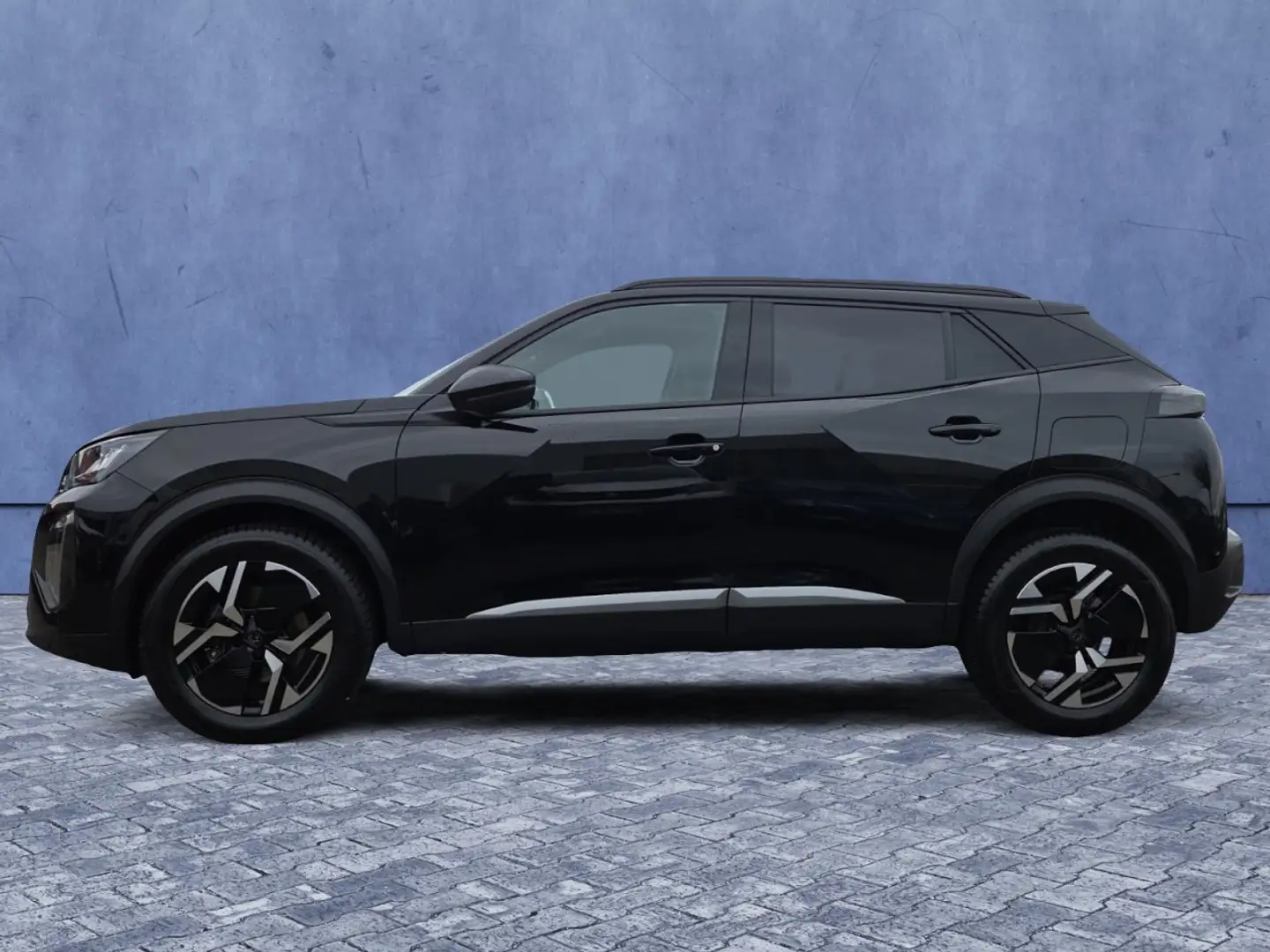 Peugeot 2008 Allure Hybrid 145 Grip-Control+Keyless+ACC Klima Schwarz - 2