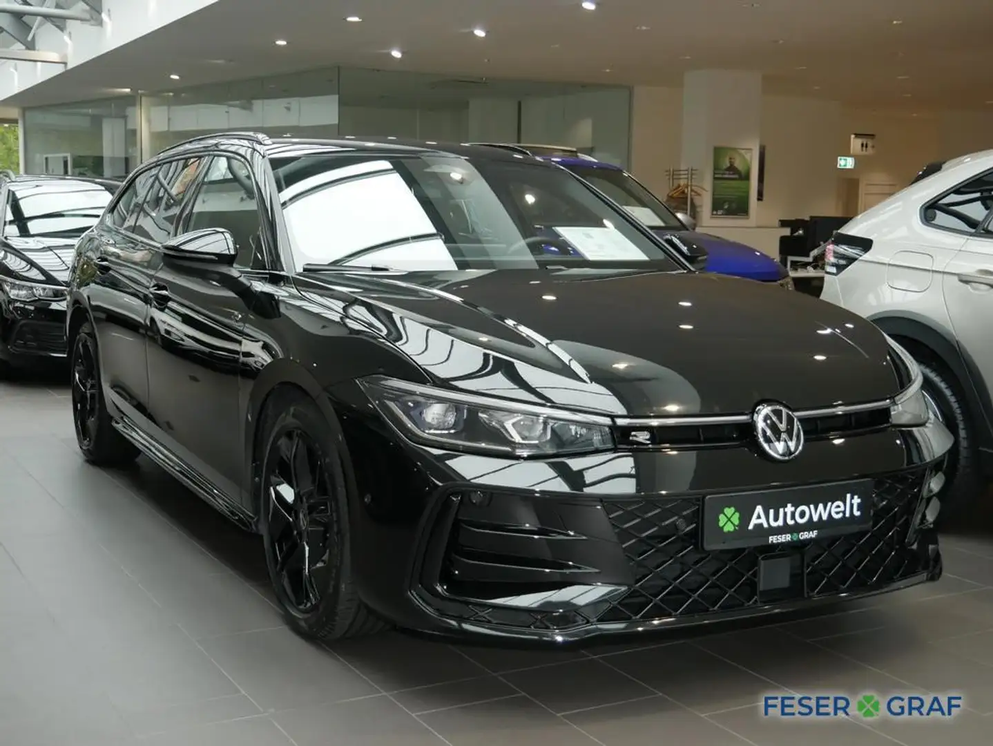 Volkswagen Passat R-Line Black Style 2.0 TDI DSG NAVI,LED,RFK Schwarz - 2