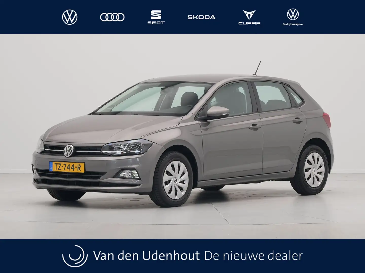 Volkswagen Polo 1.0 TSI 95pk Comfortline Navigatie Acc Carplay Dab Grijs - 1