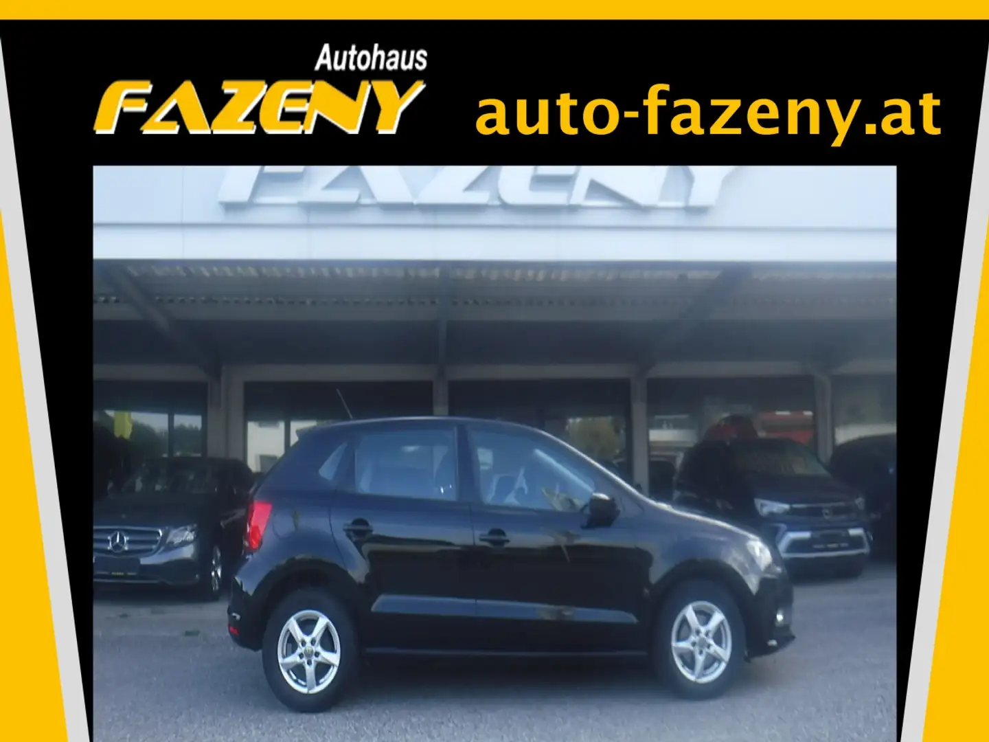 Volkswagen Polo Trendline 1,0 BMT Schwarz - 1
