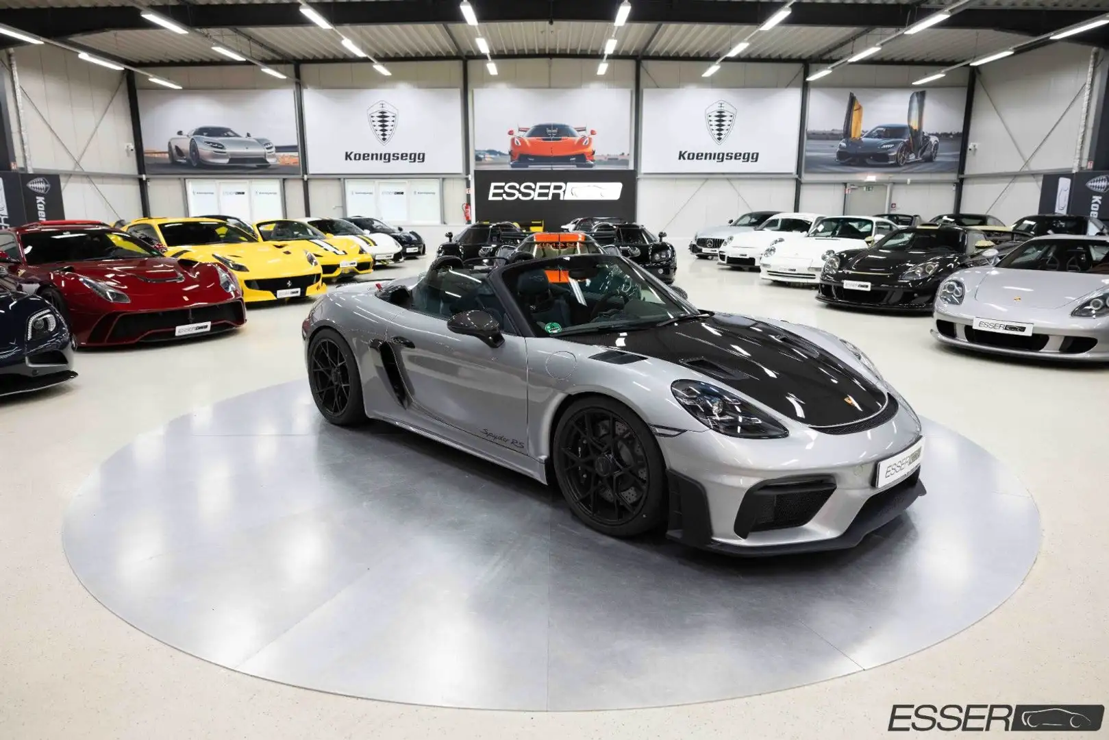 Porsche Boxster 718 Spyder RS | Weissach Silber - 1