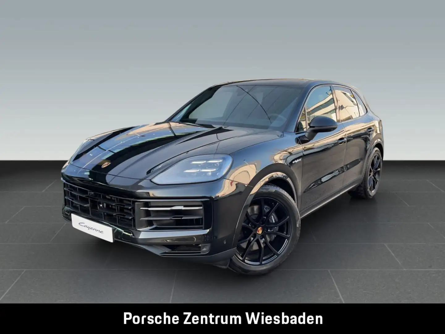 Porsche Cayenne E-Hybrid Schwarz - 1