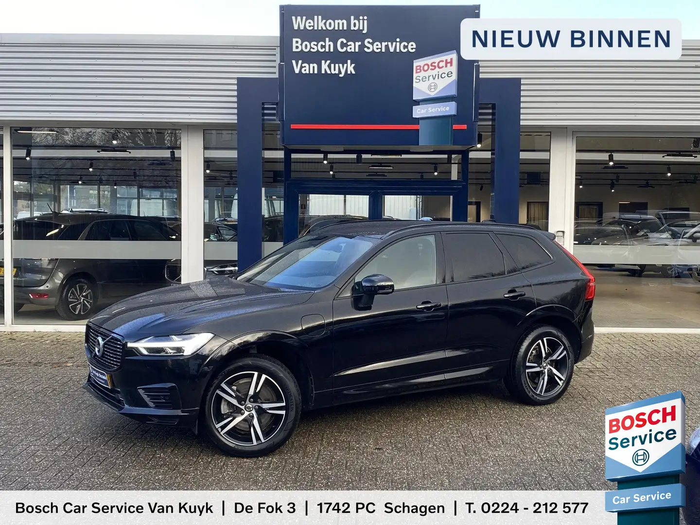 Volvo XC60 2.0 Recharge T6 AWD R-Design / Automaat / NL-Auto Noir - 1