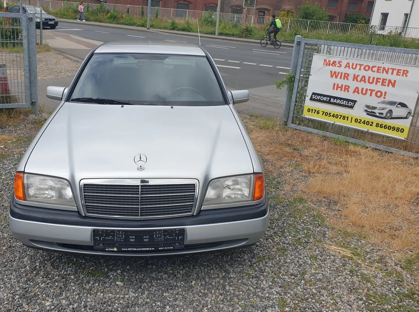Mercedes-Benz C 220 D Esprit.Klimaanlage.Oldtimer.1x Hand.Rentner.Topp Grau - 1