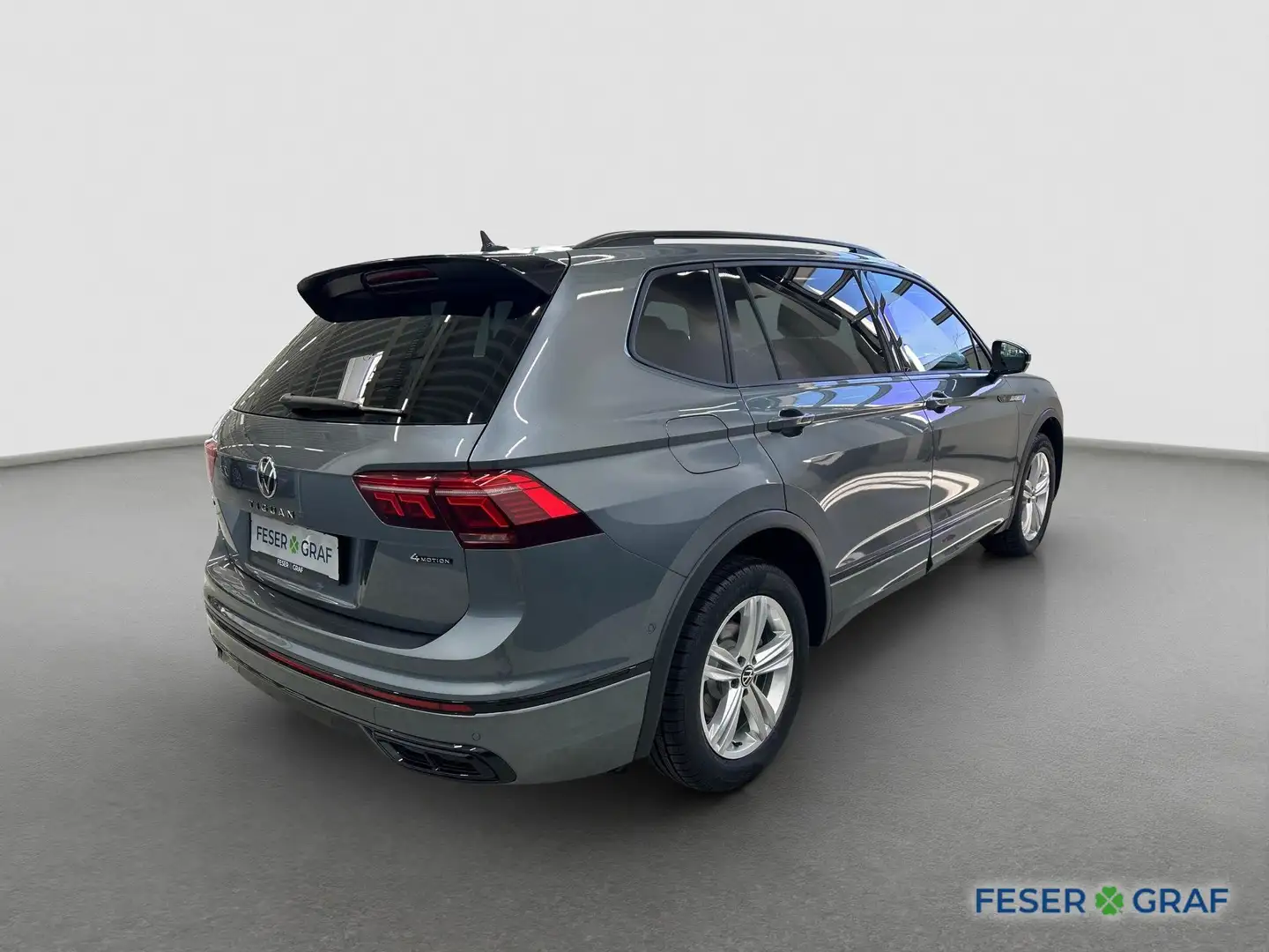 Volkswagen Tiguan Allspace R-Line 2.0TDI 7-Sitze AHK Pano Grau - 2
