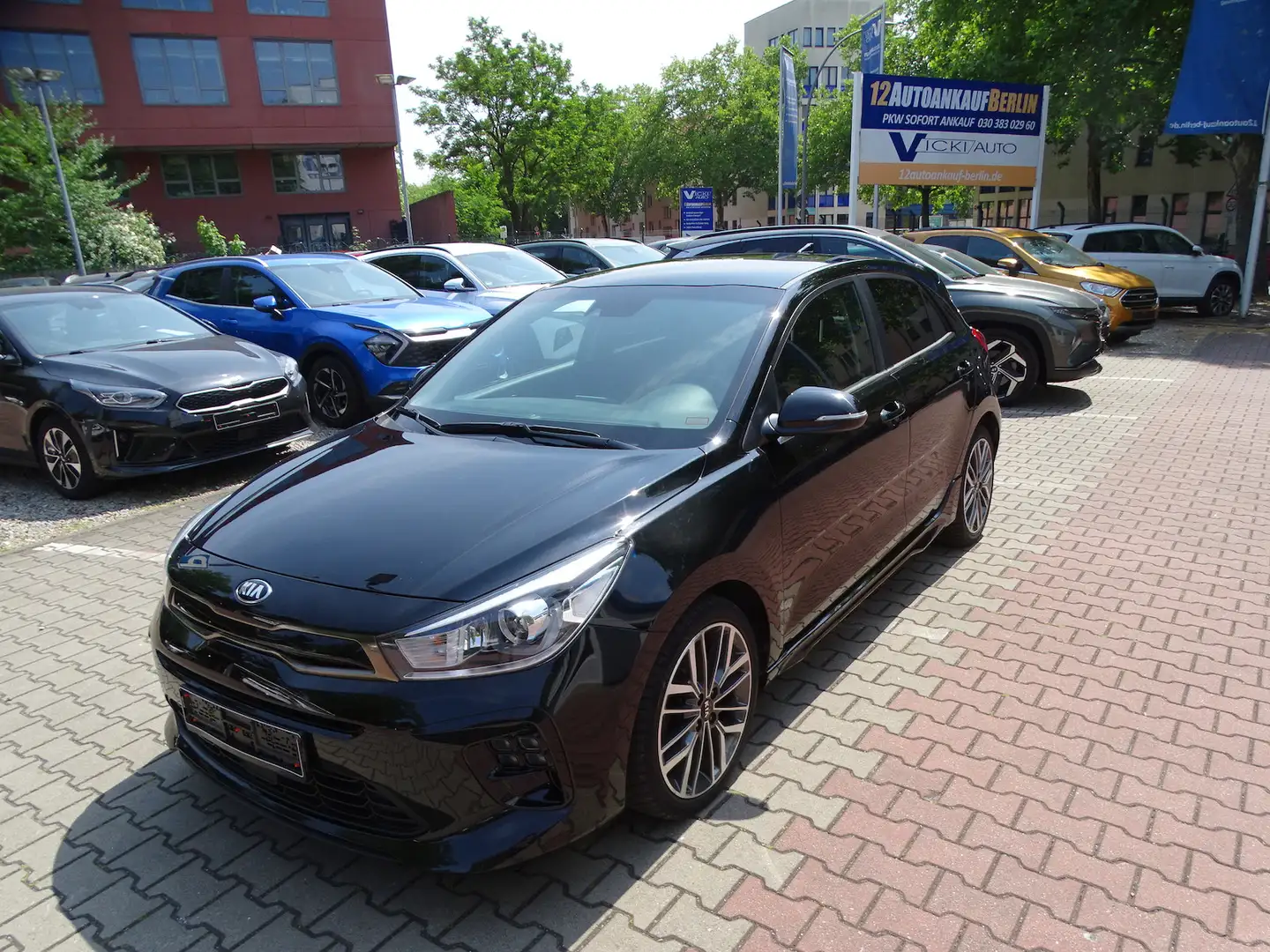 Kia Rio GT-Line Automatik , Navi Czarny - 2