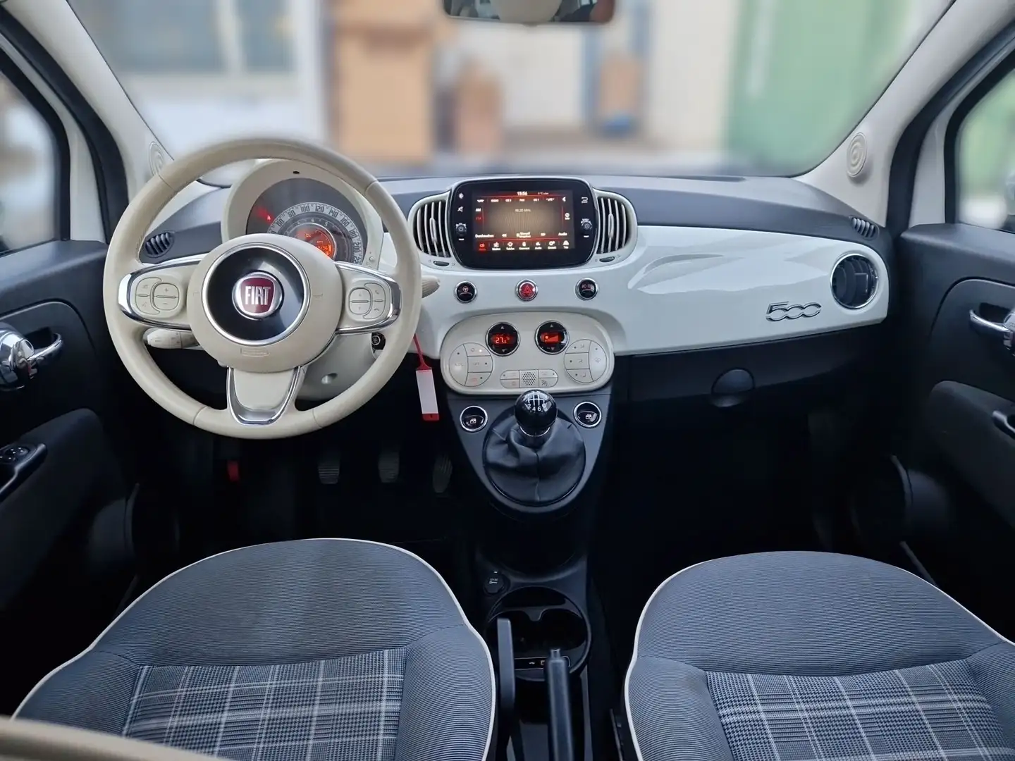 Fiat 500 1.0 Firefly Hybrid 70 Loun Weiß - 2