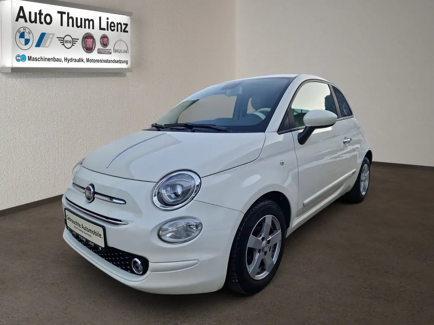 Fiat 500 1.0 Firefly Hybrid 70 Loun Weiß - 1