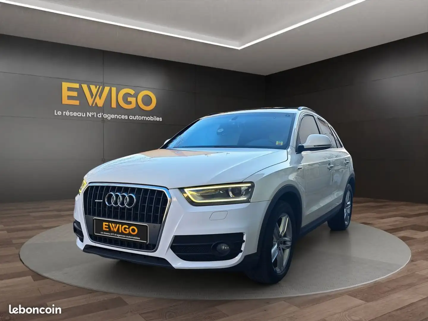 Audi Q3 2.0 tdi 175 ambiente quattro s-tronic garantie 6 mois Blanc - 1