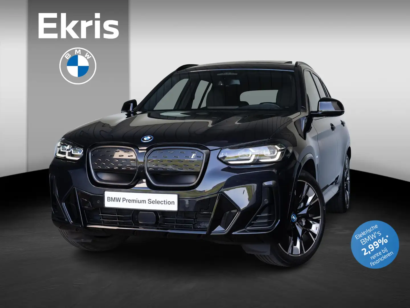 BMW iX3 High Executive 80 kWh | Parking Pack | Verwarmd St Noir - 1