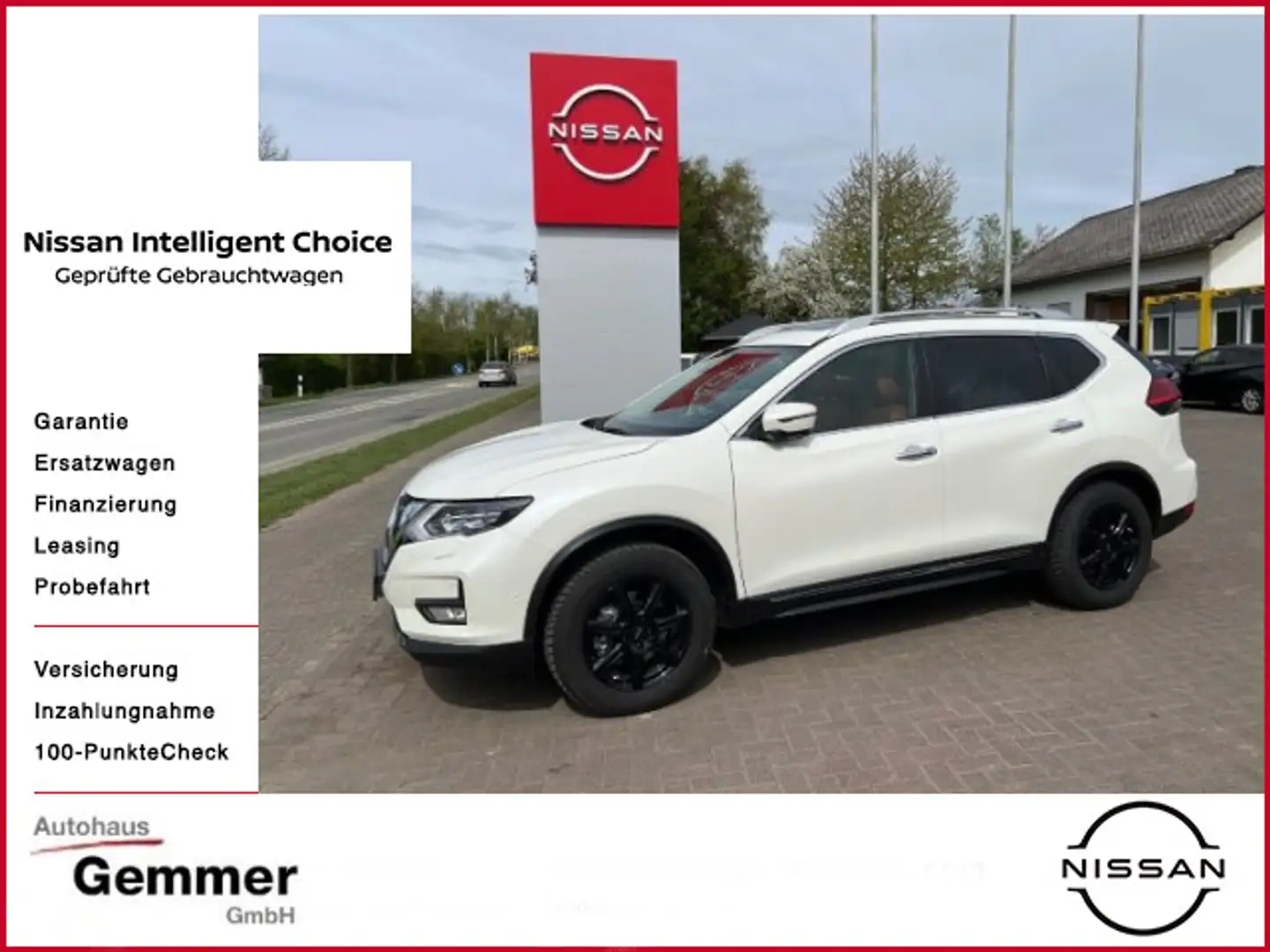 Nissan X-Trail Tekna 1.3 DIG-T 160 PS DCT 4x2 White - 1