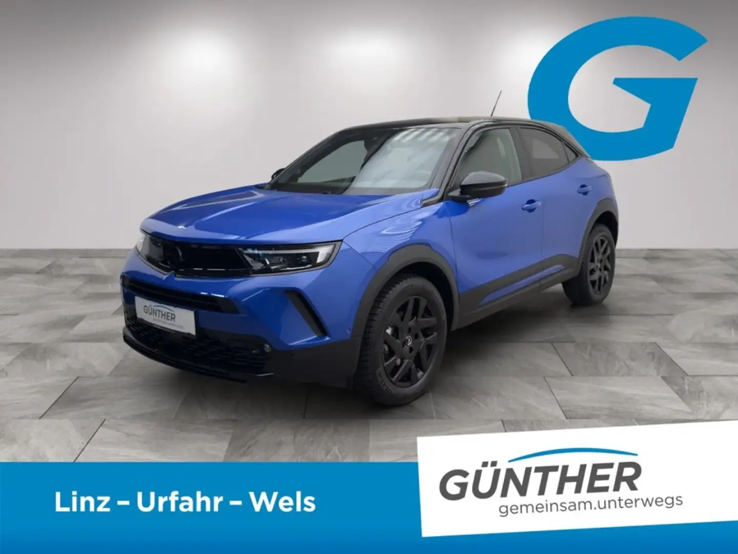 Opel Mokka GS 1.2 Direkt Injection Turbo Blau - 1