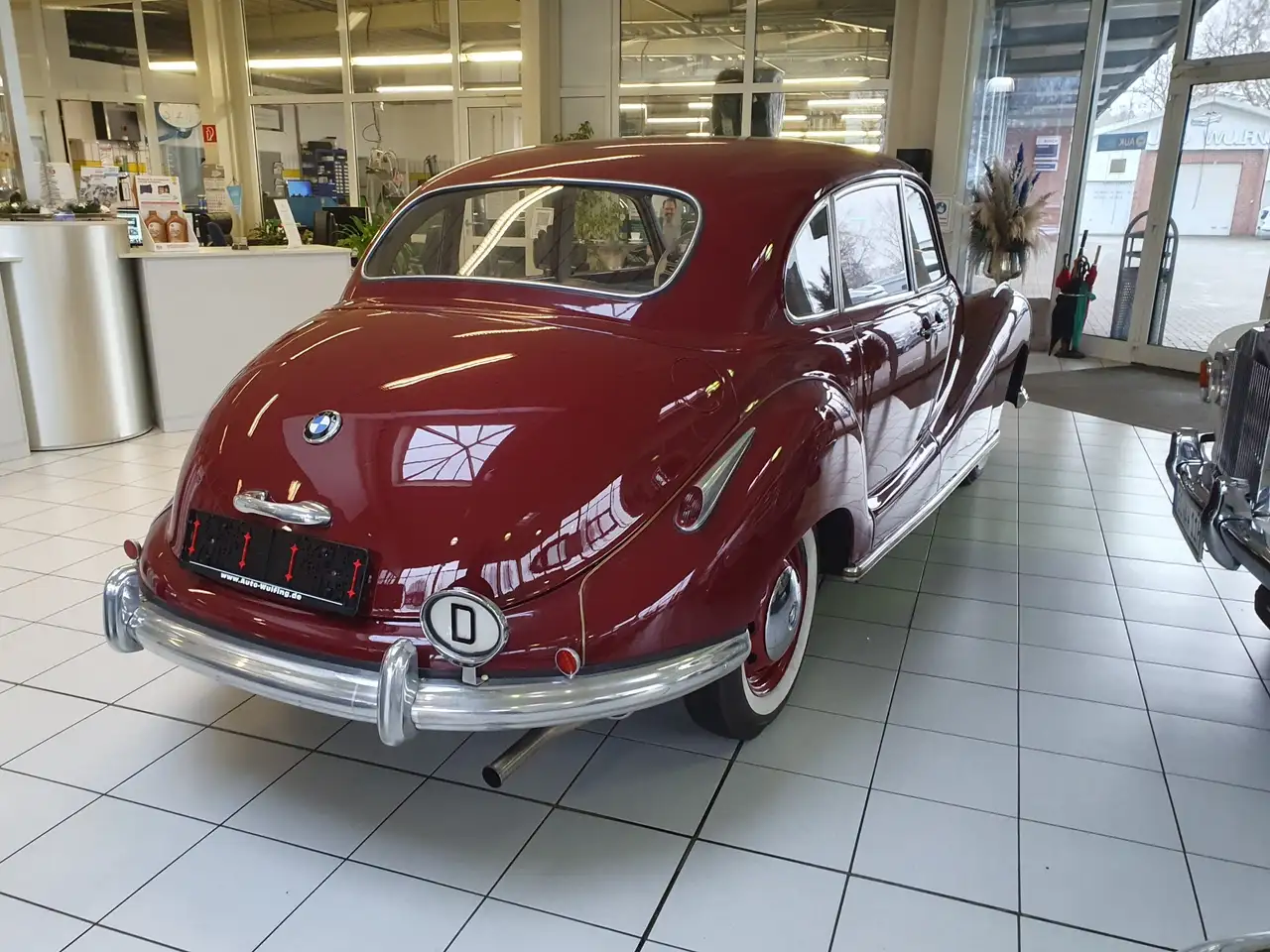 BMW 501 Barockengel 6 Zylinder, foto 3