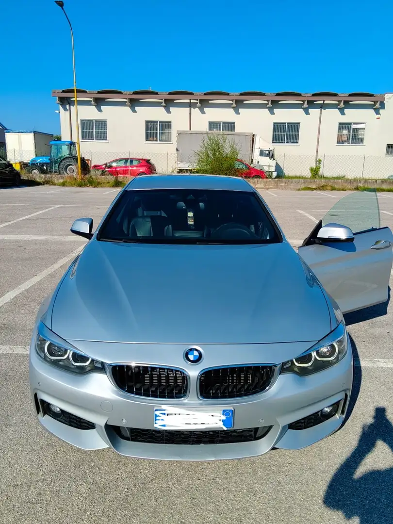BMW 420 420d Gran Coupe Msport auto Argento - 1