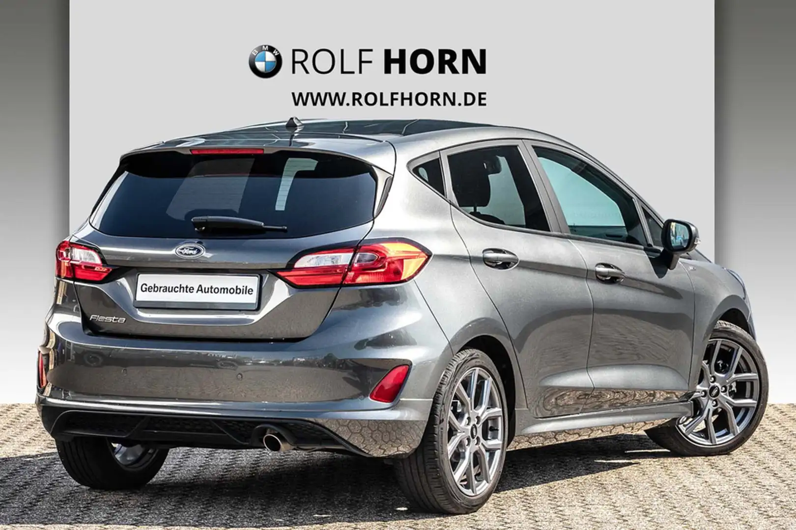 Ford Fiesta 1,0 EcoBoost ST Line Klima DAB Bluetooth Gris - 2