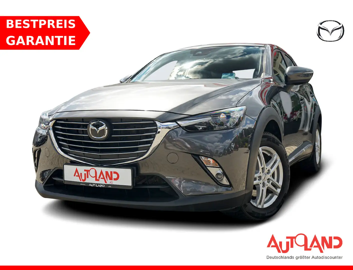 Mazda CX-3 2.0 SKYACTIV-G Exclusive-Line LED Bose Navi Gris - 1