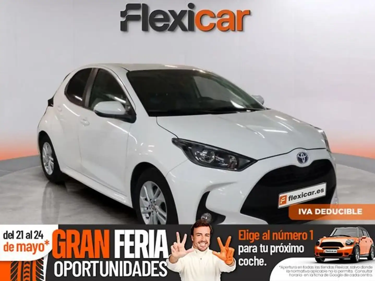 Toyota Yaris 120H 1.5 Business Plus Blanco - 1