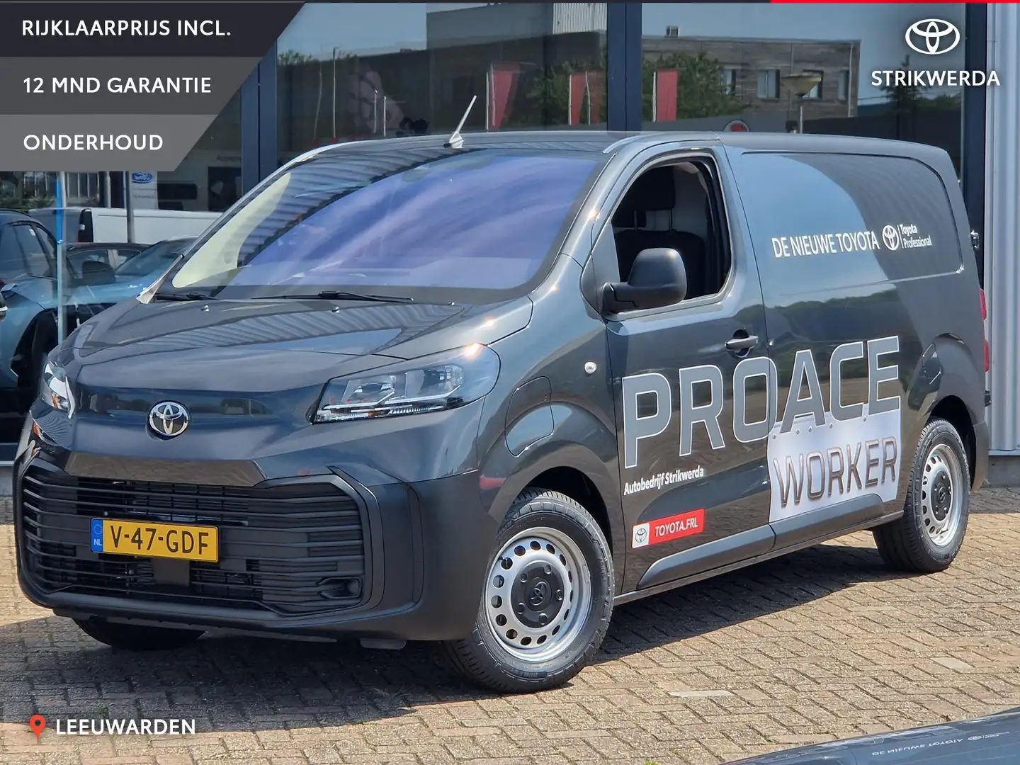 Toyota Proace ELECTRIC 75kwh |AC|Cruise.C|TRekh.|ESC+HSC|TPCS|PD Argent - 1