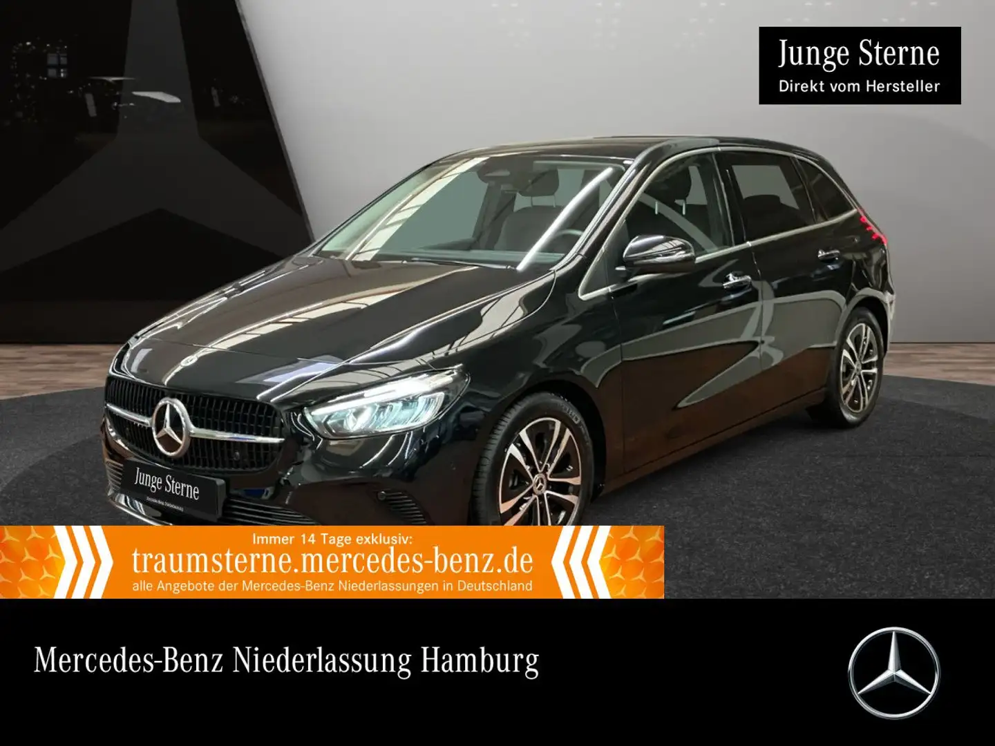 Mercedes-Benz B 180 PROGRESSIVE+LED+KAMERA+TOTW+KEYLESS+7G Noir - 1