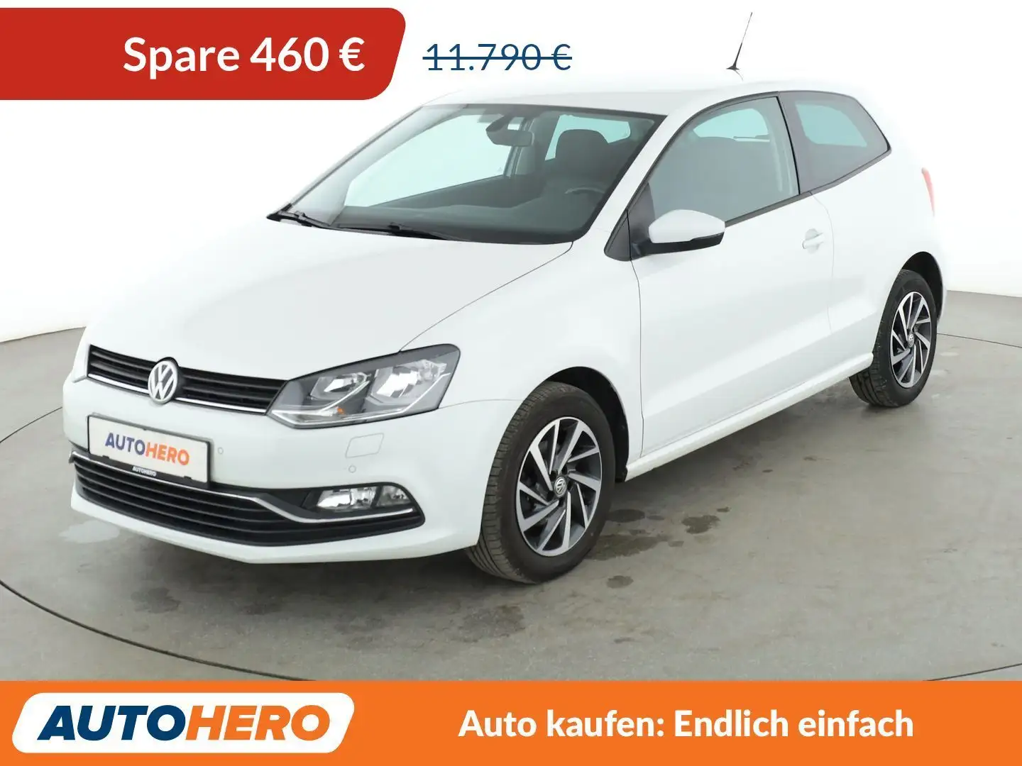 Volkswagen Polo 1.2 TSI Comfortline BlueMotion Tech*TEMPO*PDC*SHZ* Blanc - 1