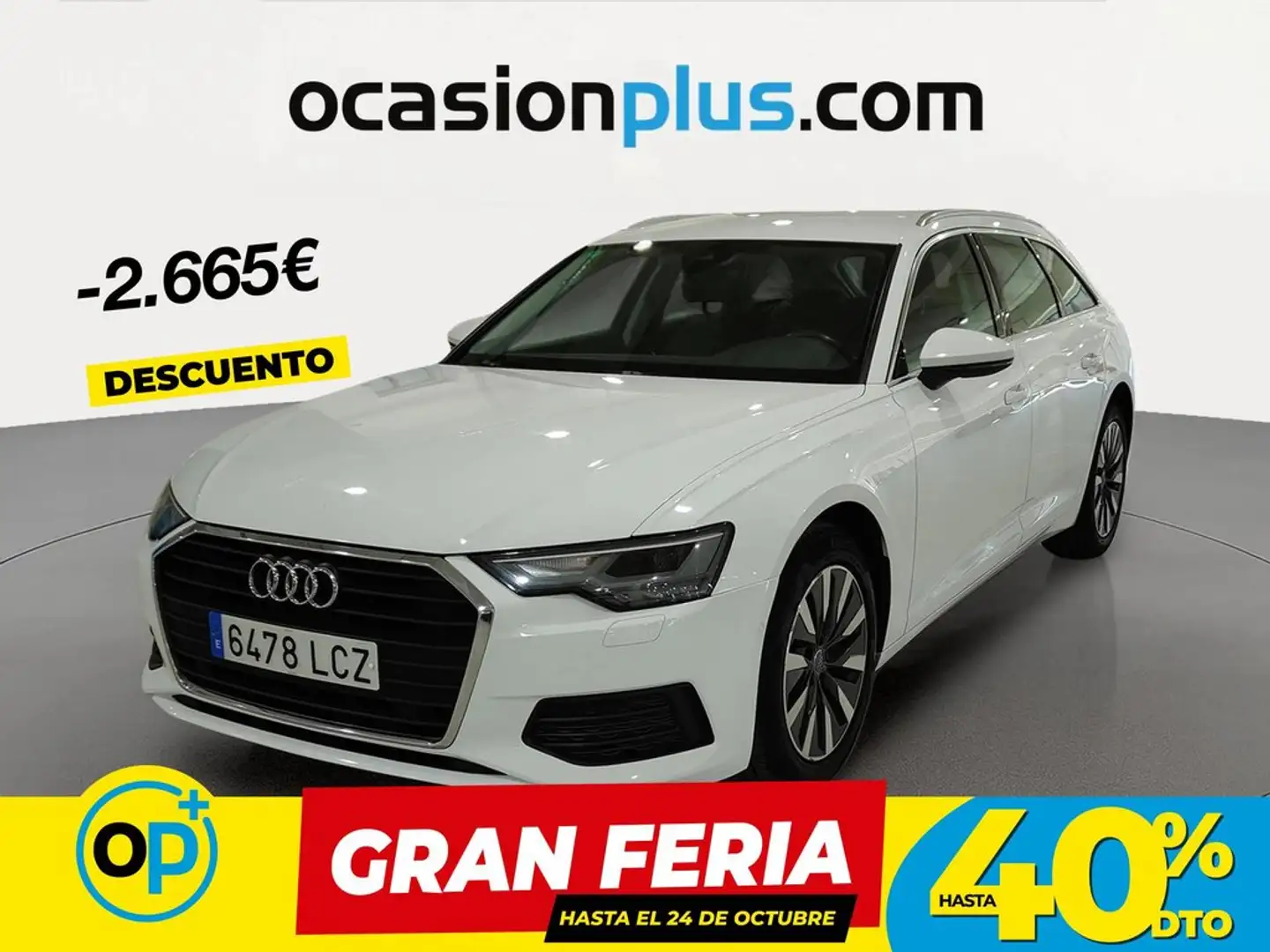 Audi A6 Avant 40 TDI S tronic Blanco - 1