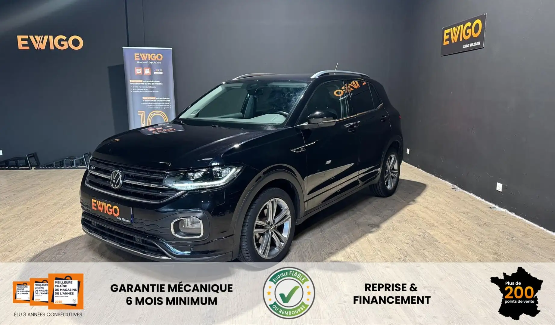 Volkswagen T-Cross 1.0 TSI 110CH  R-LINE DSG BVA - CARPLAY - 1